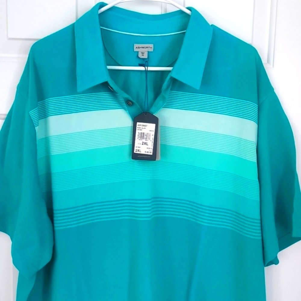 Ashworth Golf Polo New Never worn (80 original) selling for 45$